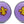 Load image into Gallery viewer, Fleur Stripe: Cufflinks - Violet
