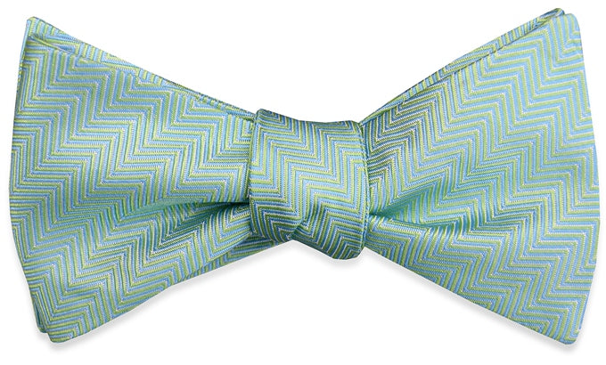 Ziggy Zag: Bow Tie - Green/Blue