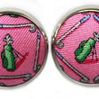 Load image into Gallery viewer, Out Clubbin': Cufflinks - Pink
