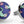 Load image into Gallery viewer, Hazard On Eight: Cufflinks - Navy/Pink
