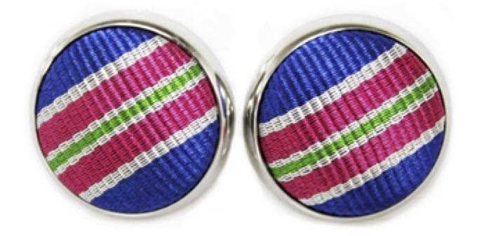 River Sisters: Cufflinks - Blue