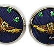 Load image into Gallery viewer, Hooter Hunt: Cufflinks - Navy
