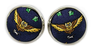 Hooter Hunt: Cufflinks - Navy