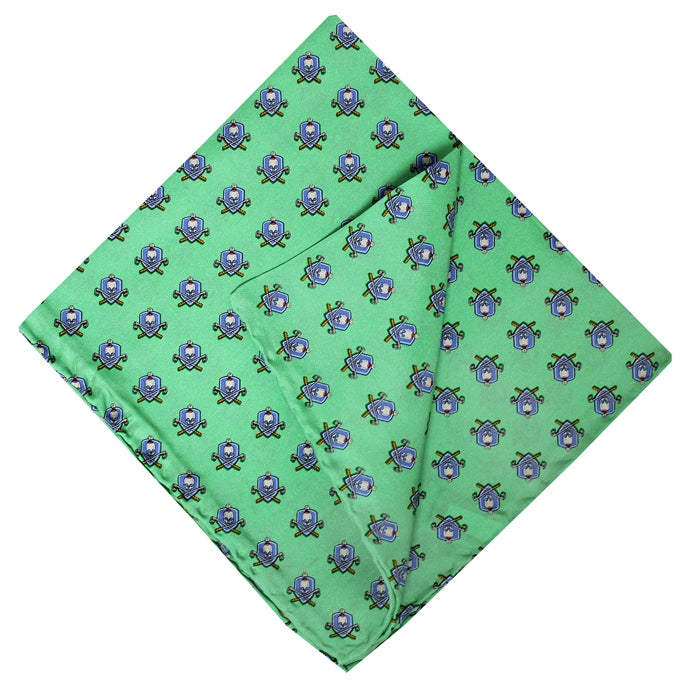 American Made Collared Greens Pocket Squares Green Made in the USA