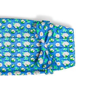 Cotton Boll: Cummerbund Set - Blue