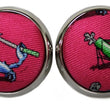 Load image into Gallery viewer, Clubbin' Crabs: Cufflinks - Coral
