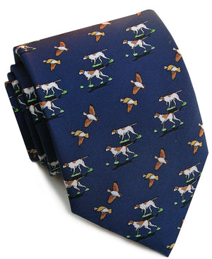 Quail Hunt: Tie - Navy