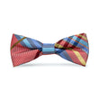 Load image into Gallery viewer, Venetian Plaid: Boys Bow Tie - Red
