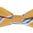 Load image into Gallery viewer, On Air Stripe: Boys Bow Tie - Yellow
