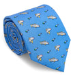 Load image into Gallery viewer, Hook, Line &amp; Stripers: Tie - Blue
