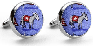 Blue State: Cufflinks - blue