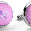 Load image into Gallery viewer, Tee Time: Cufflinks - Pink
