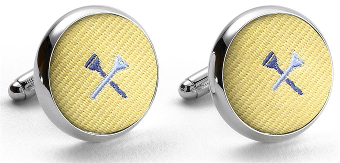 Tee Time: Cufflinks - Yellow