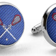 Load image into Gallery viewer, Lacrosse: Cufflinks - Blue
