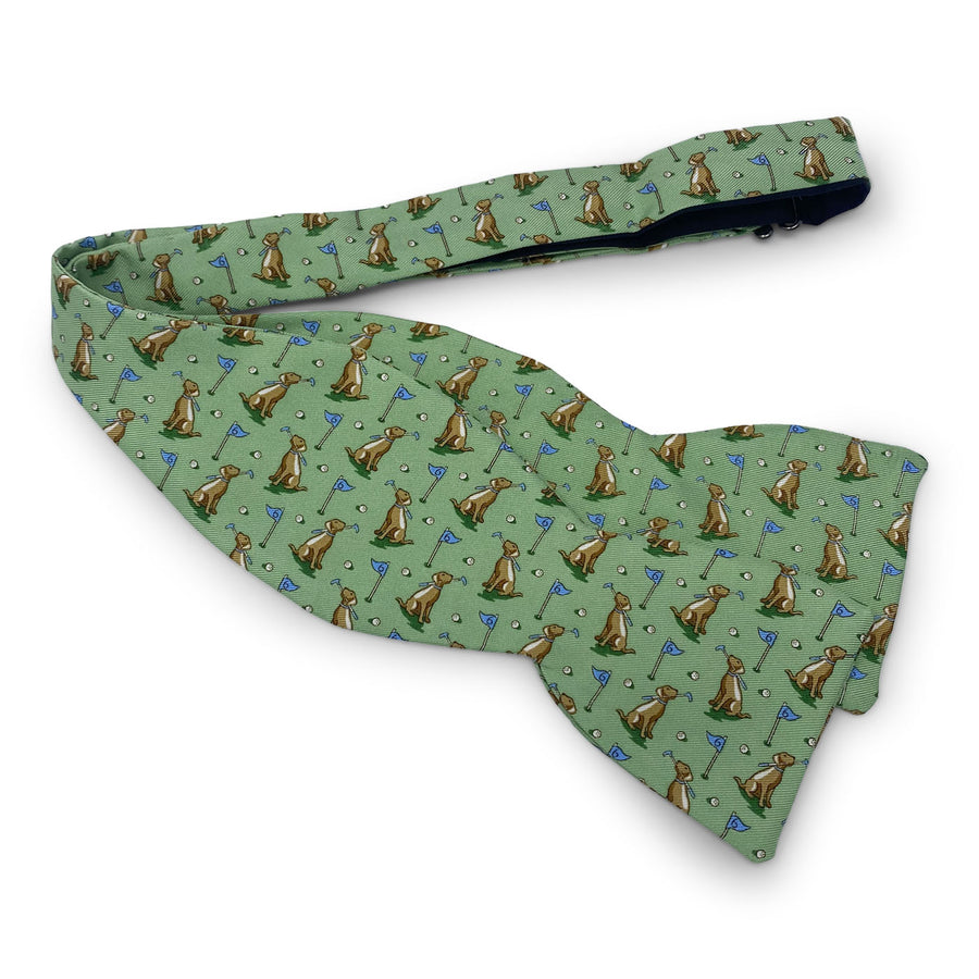 Dogleg on Six: Bow Tie - Mint/Chocolate