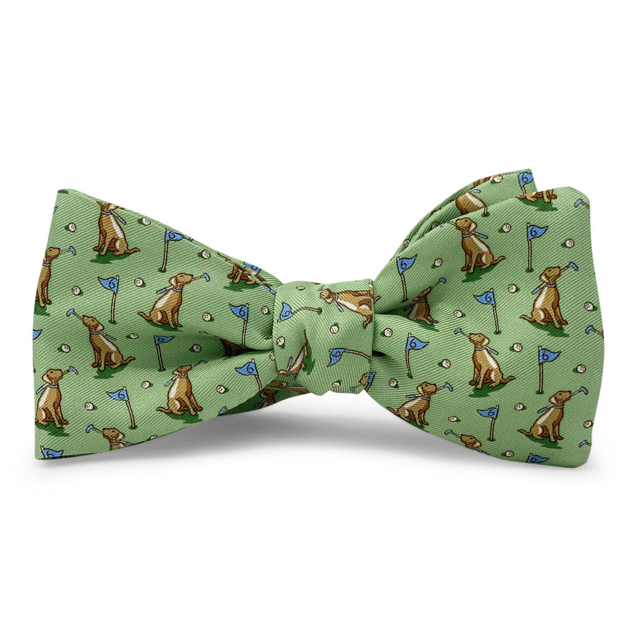 Dogleg on Six: Bow Tie - Mint/Chocolate