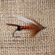 Load image into Gallery viewer, American Made Collared Greens Fly Fishing Lapel Pins Brown|Red Made in the USA
