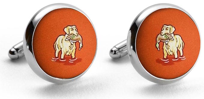 Duck Dogs: Cufflinks - Orange