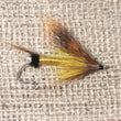 Load image into Gallery viewer, American Made Collared Greens Fly Fishing Lapel Pins Brown|Orange|Yellow Made in the USA
