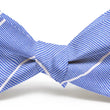 Load image into Gallery viewer, Sheffield Stripe: Bow Tie - Blue/White
