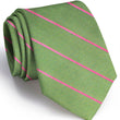 Load image into Gallery viewer, American Made Collared Greens Tie Olive/Pink Made in the USA
