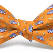 Load image into Gallery viewer, Dogs Love Trucks: Boys Bow Tie - Orange
