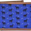 Load image into Gallery viewer, American Made Collared Greens Wallets Blue Made in the USA
