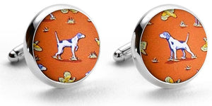 Point and Shoot: Cufflinks - Orange