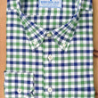 Load image into Gallery viewer, Linden: Button Down Shirt - Green/Blue
