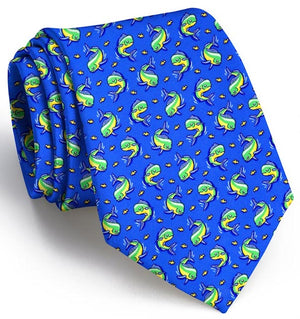 Mahi Madness: Tie - Mid-Blue