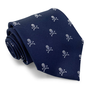 Skull & Crossbones: Tie - Black