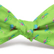 Load image into Gallery viewer, Hooked on Flies: Boys Bow Tie - Blue
