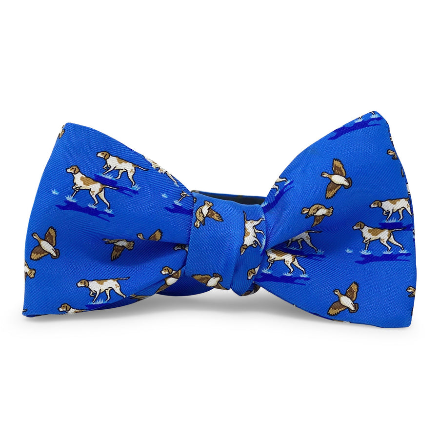 Quail Hunt: Bow Tie - Mid-Blue