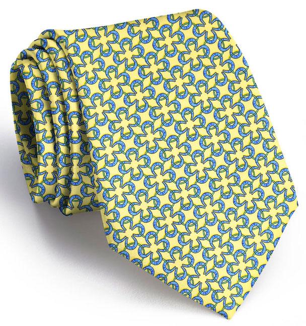Horseshoe Rings: Tie - Yellow