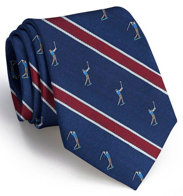 Big Swing Club Tie: Tie - Navy