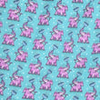 Load image into Gallery viewer, Pink Elephants: Boxers - Mint (S &amp; M)
