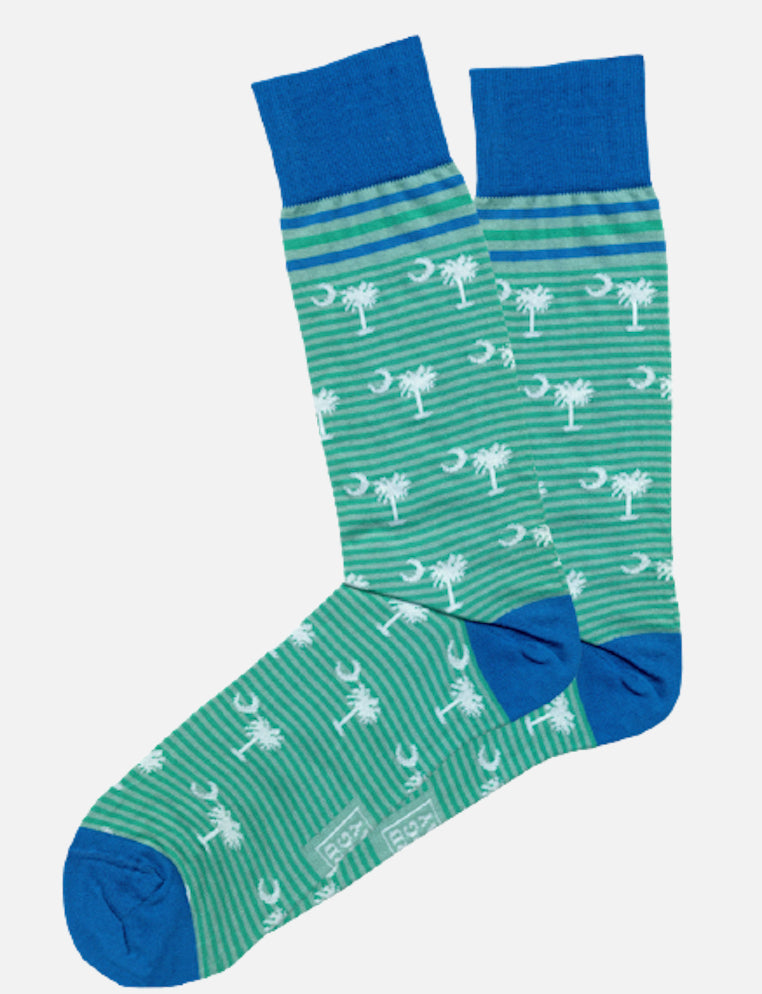 Palmetto Moon: Socks - Green