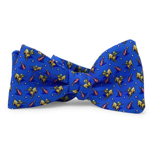 Canine Caddy: Bow Tie - Mid-Blue