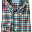 Load image into Gallery viewer, Amberley: Woven Cotton Shirt - Blue/Green/Red
