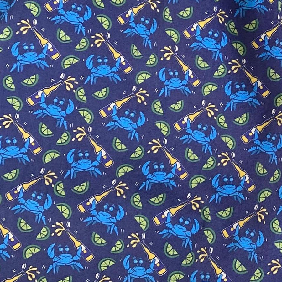 Drunken Crab: Boxers - Navy