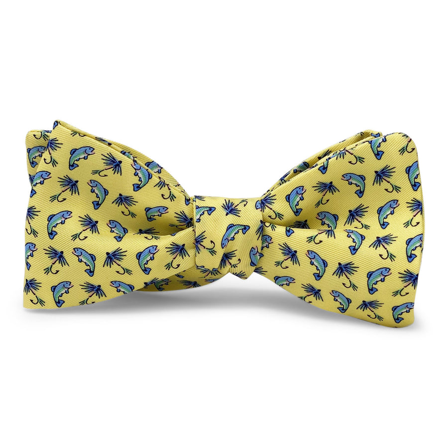 Gone Fishin': Bow - Yellow