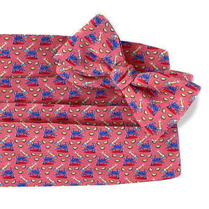 Drunken Crab: Cummerbund Set - Coral