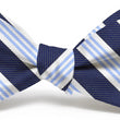 Load image into Gallery viewer, American Made Collared Greens Bow Tie Navy/Blue Made in the USA
