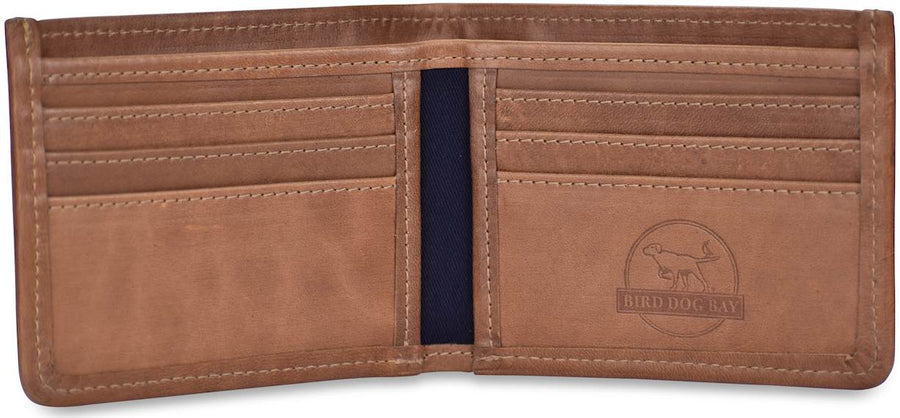 American Flag: Billfold Wallet - Navy