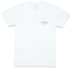 Christmas Canoe: Short Sleeve T-Shirt - White