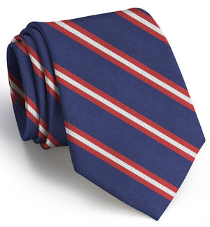 Berkshire: Tie - Navy/Red