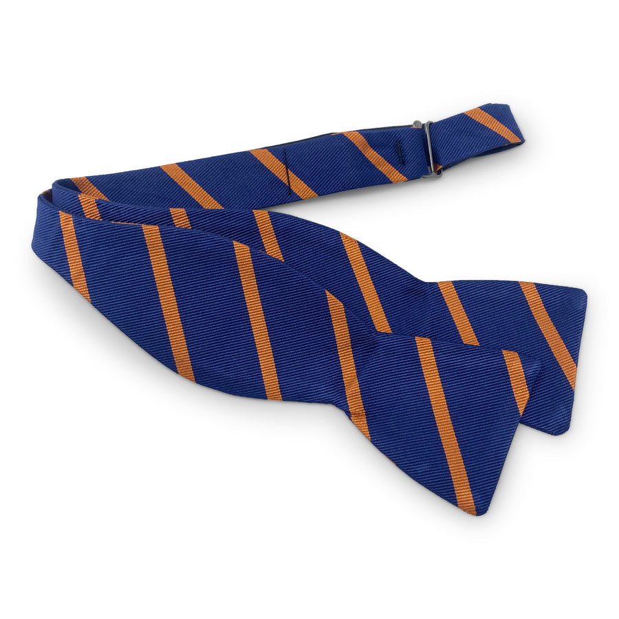 Stowe: Bow Tie - Navy/Orange