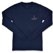 Load image into Gallery viewer, Trout Flag: Kid&#39;s Long Sleeve T-Shirt - Navy
