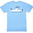 Load image into Gallery viewer, Weekend Skiff: Short Sleeve T-Shirt - Carolina

