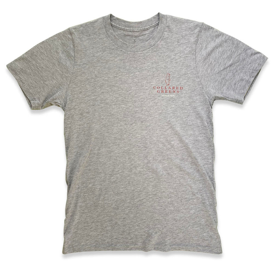 Bulldog Blues: Short Sleeve T-Shirt - Gray